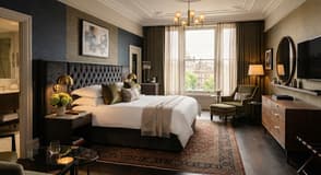 Luxury guest room