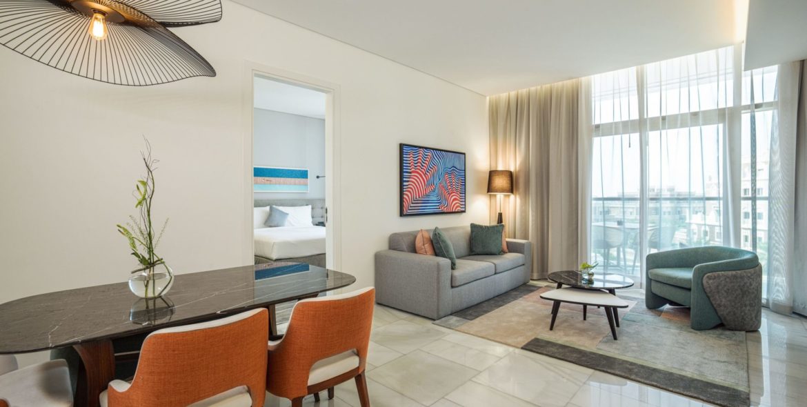One Bedroom Suite Living Area