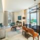 Palm Seaview Bedroom Suite Dining Area