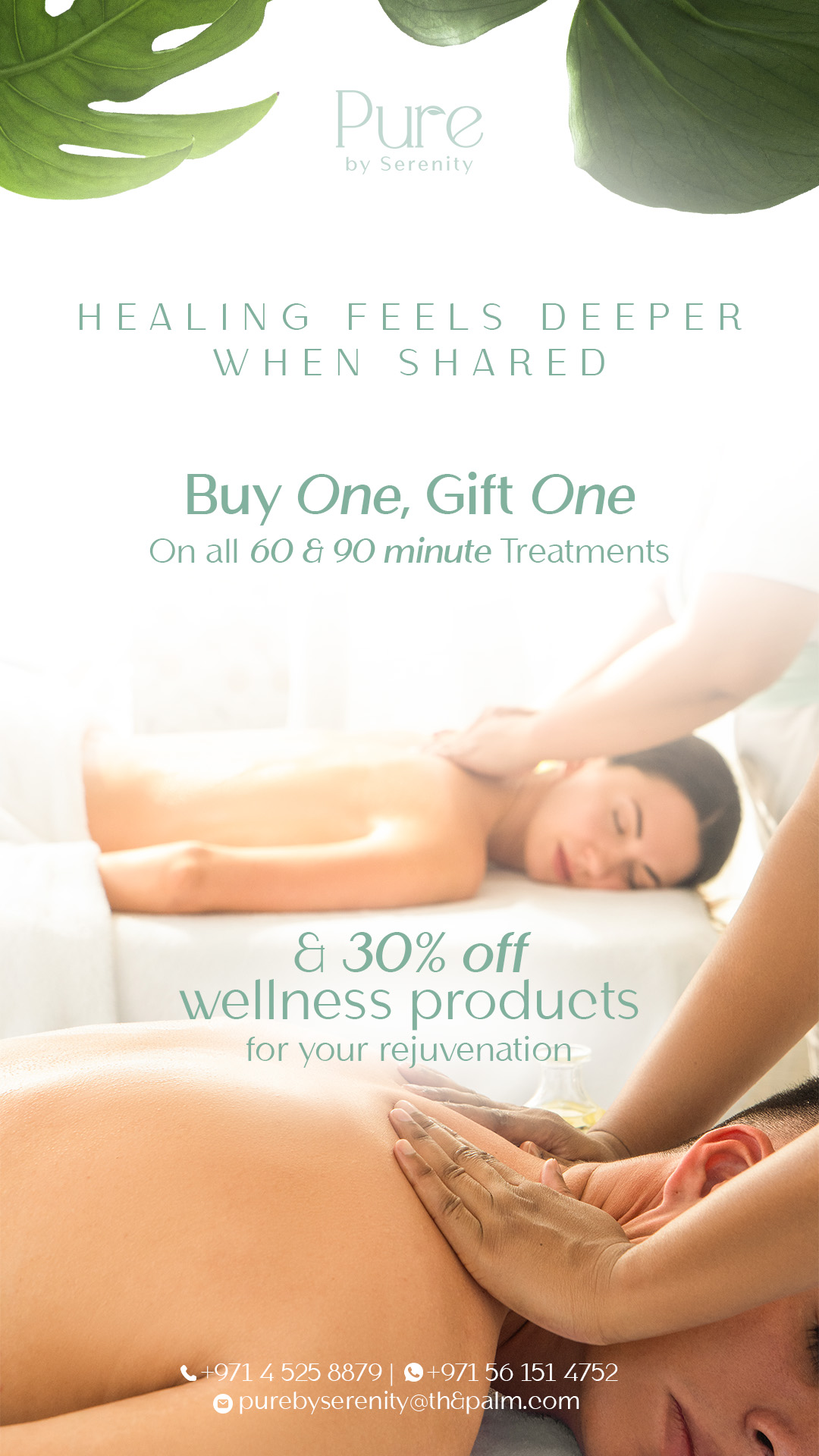 Spa BOGO Offer