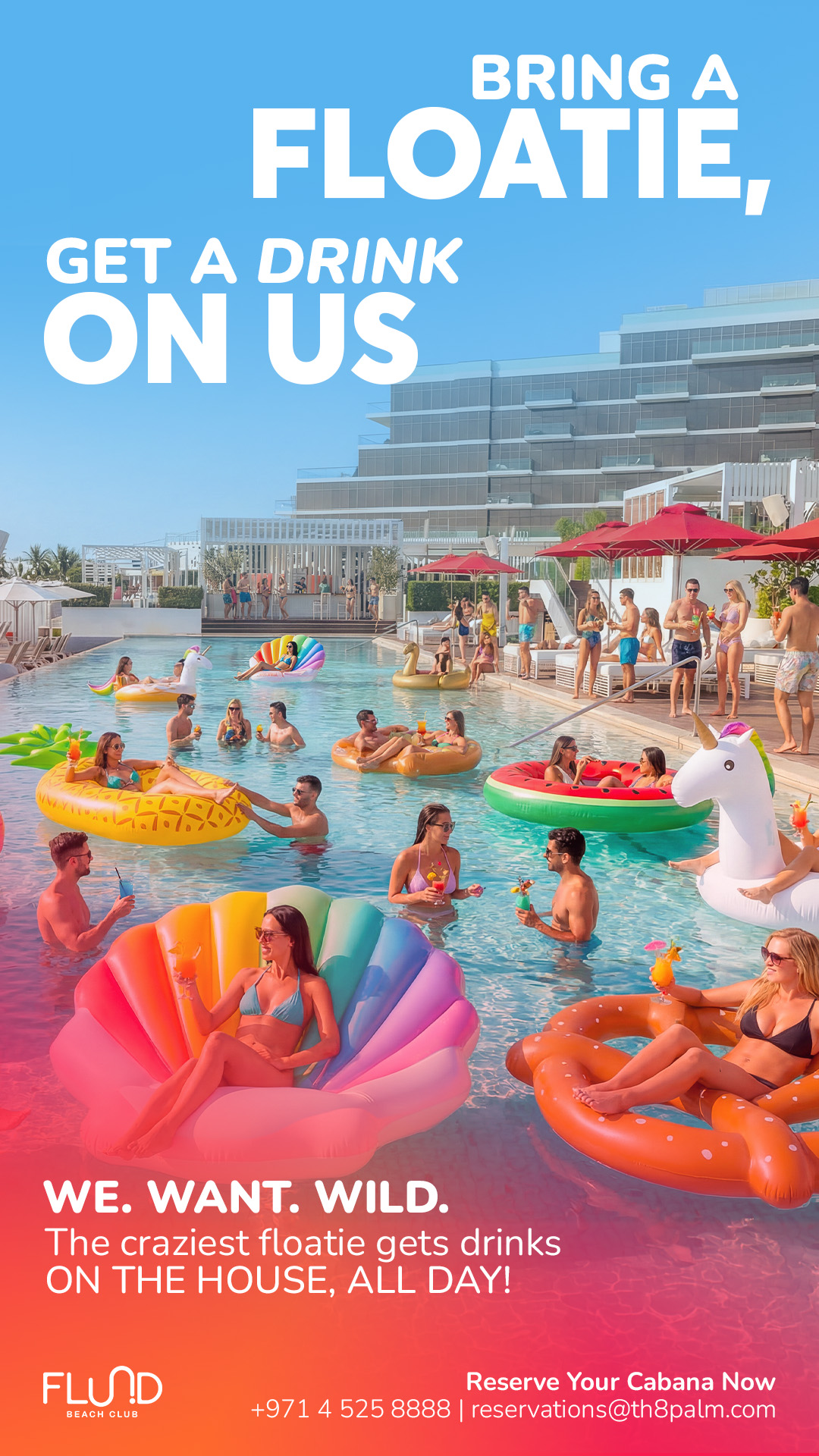 Bring a Floatie, Get a Drink On Us